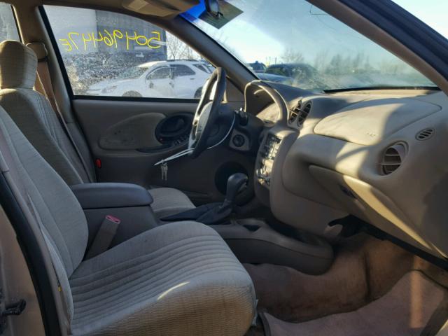 1G2NE52M7VM549672 - 1997 PONTIAC GRAND AM S TAN photo 5