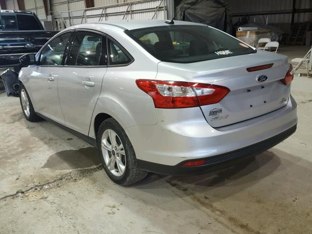 1FADP3F2XDL282634 - 2013 FORD FOCUS SE SILVER photo 3