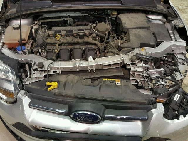 1FADP3F2XDL282634 - 2013 FORD FOCUS SE SILVER photo 7