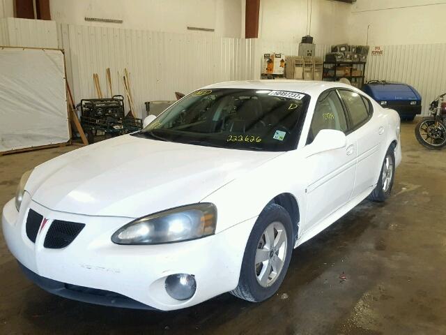 2G2WP552161222626 - 2006 PONTIAC GRAND PRIX WHITE photo 2