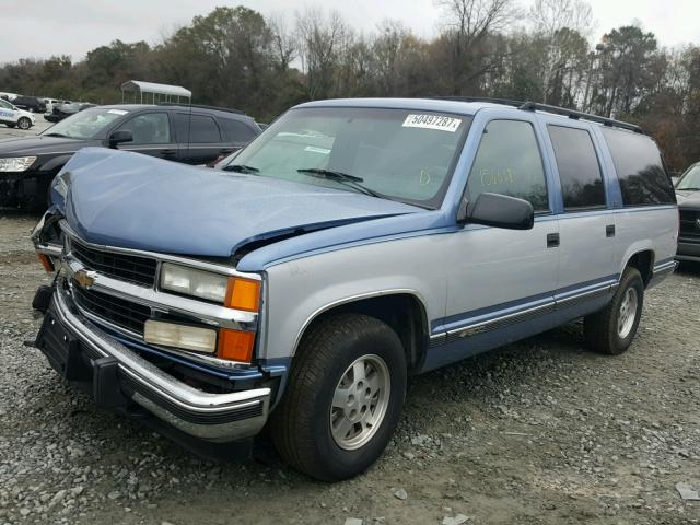 1GNEC16K2RJ431563 - 1994 CHEVROLET SUBURBAN C TWO TONE photo 2