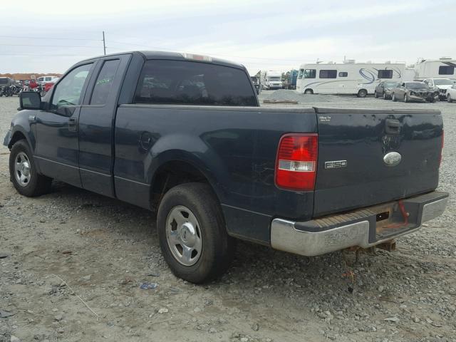 1FTPX12VX6NB67051 - 2006 FORD F150 BLUE photo 3