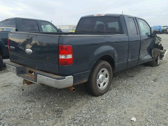 1FTPX12VX6NB67051 - 2006 FORD F150 BLUE photo 4