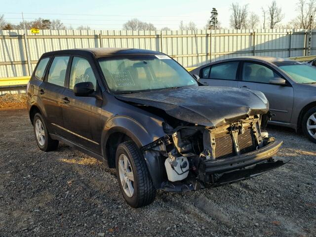 JF2SH6AC9AH722844 - 2010 SUBARU FORESTER 2 BLACK photo 1