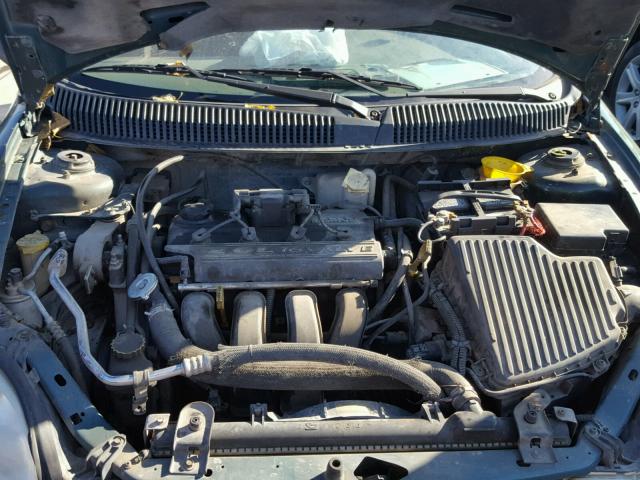 1P3ES46C5YD763905 - 2000 PLYMOUTH NEON BASE 绿色 照片 7