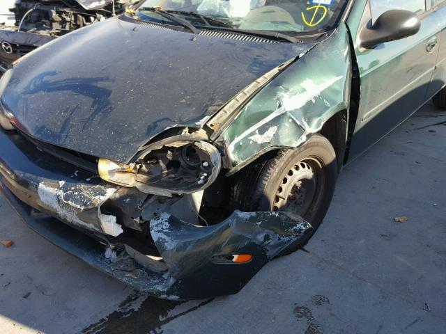 1P3ES46C5YD763905 - 2000 PLYMOUTH NEON BASE 绿色 照片 9