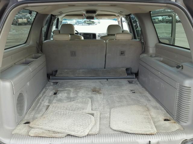 3GKFK16T01G262677 - 2001 GMC YUKON XL K TAN photo 9