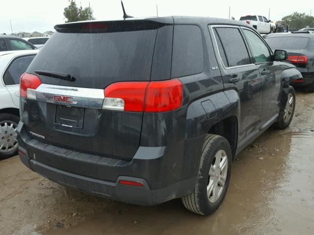 2GKALMEK7E6219294 - 2014 GMC TERRAIN SL GRAY photo 4