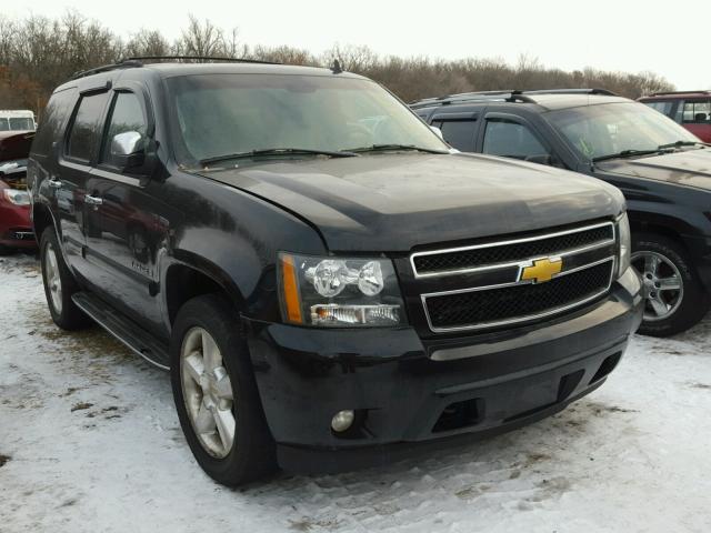 1GNFK13027R110017 - 2007 CHEVROLET TAHOE K150 BLACK photo 1