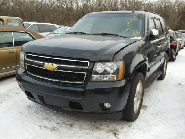 1GNFK13027R110017 - 2007 CHEVROLET TAHOE K150 BLACK photo 2