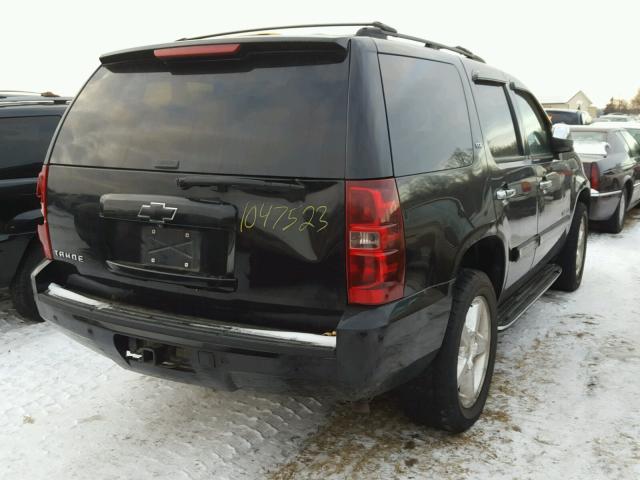 1GNFK13027R110017 - 2007 CHEVROLET TAHOE K150 BLACK photo 4