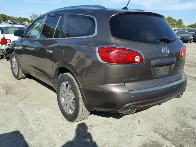 5GALRBED0AJ144686 - 2010 BUICK ENCLAVE CX GOLD photo 3