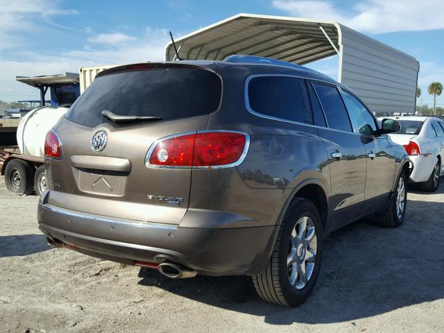 5GALRBED0AJ144686 - 2010 BUICK ENCLAVE CX GOLD photo 4