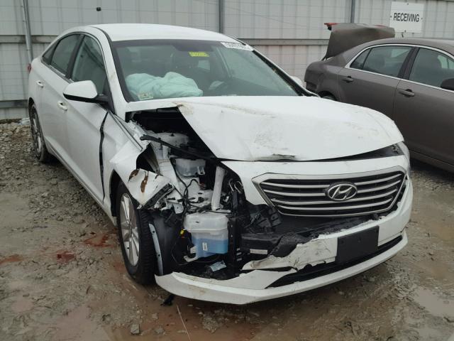 5NPE24AFXGH412787 - 2016 HYUNDAI SONATA SE WHITE photo 1