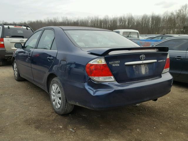 4T1BE32KX6U116569 - 2006 TOYOTA CAMRY LE BLUE photo 3