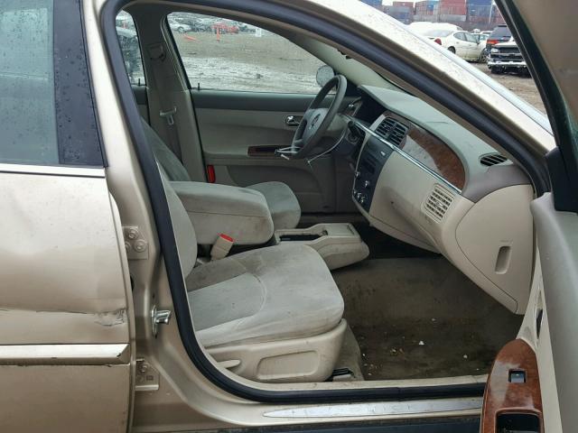 2G4WC532151238815 - 2005 BUICK LACROSSE C GOLD photo 5