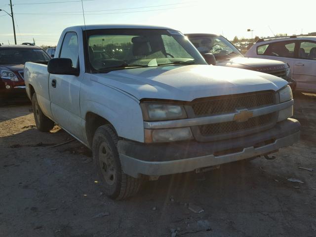 1GCEC14T94Z299058 - 2004 CHEVROLET SILVERADO WHITE photo 1