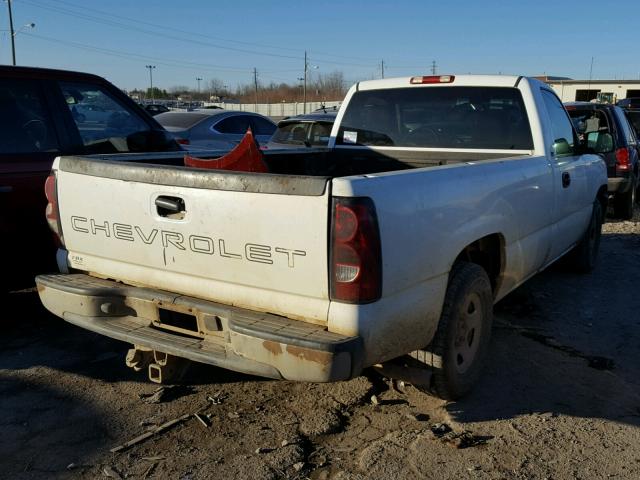 1GCEC14T94Z299058 - 2004 CHEVROLET SILVERADO WHITE photo 4