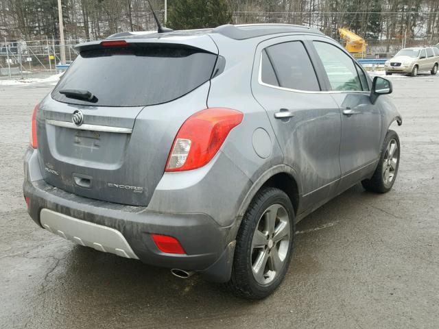 KL4CJFSB7DB137534 - 2013 BUICK ENCORE CON GRAY photo 4