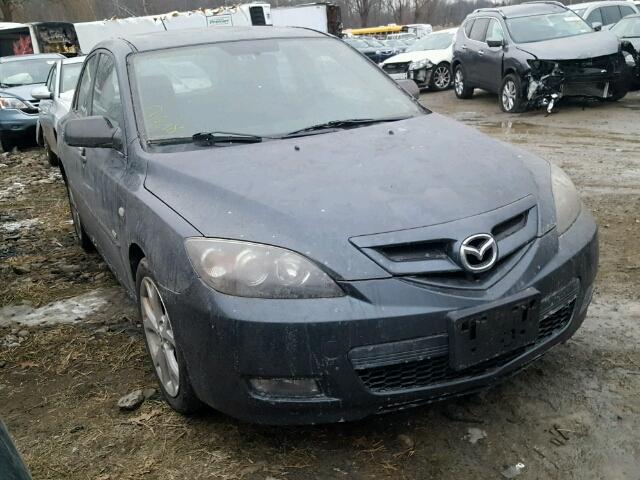 JM1BK344481152399 - 2008 MAZDA 3 HATCHBAC GRAY photo 1