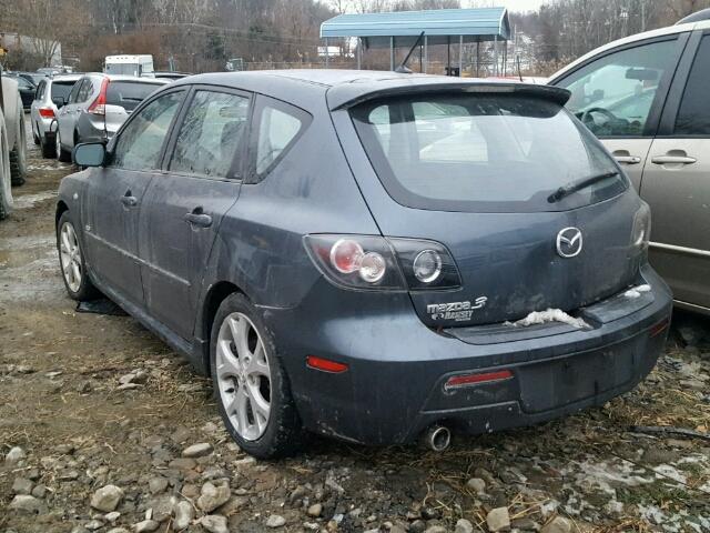 JM1BK344481152399 - 2008 MAZDA 3 HATCHBAC GRAY photo 3