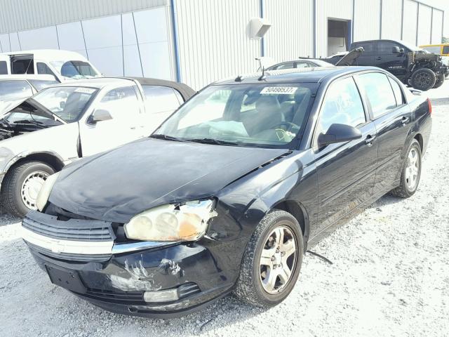 1G1ZU54804F110406 - 2004 CHEVROLET MALIBU LT BLACK photo 2