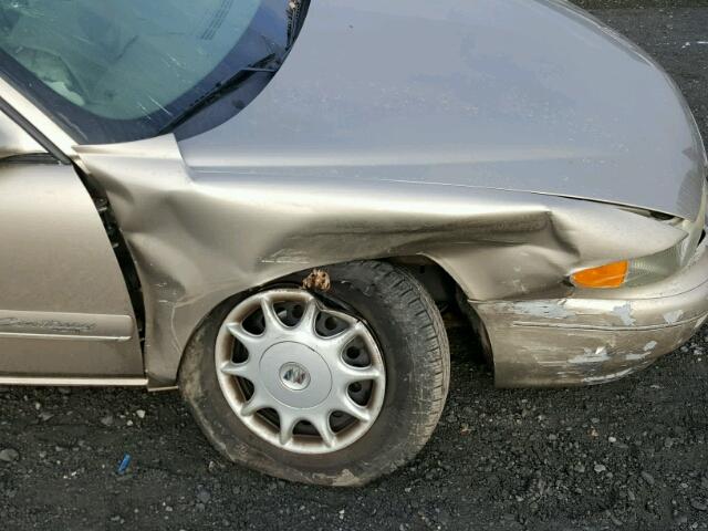 2G4WS52J421281195 - 2002 BUICK CENTURY CU SILVER photo 9