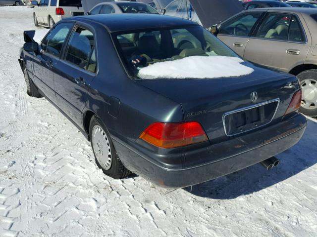 JH4KA9657TC010815 - 1996 ACURA 3.5RL GREEN photo 3