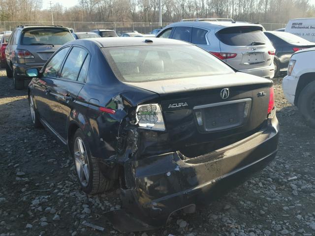 19UUA66266A066065 - 2006 ACURA 3.2TL BLACK photo 3