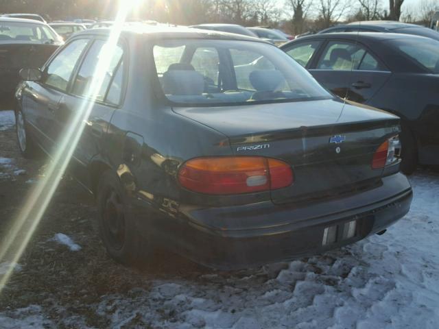1Y1SK528XXZ434074 - 1999 CHEVROLET GEO PRIZM 绿色 照片 3
