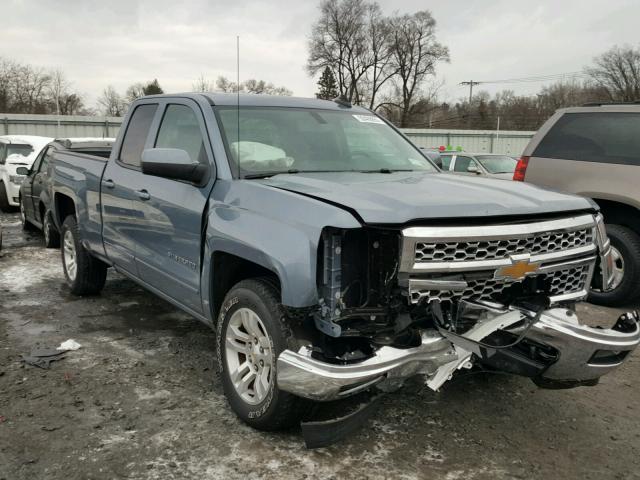 1GCVKREC2FZ318830 - 2015 CHEVROLET SILVERADO BLUE photo 1