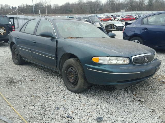 2G4WS52J5Y1140631 - 2000 BUICK CENTURY CU GREEN photo 1