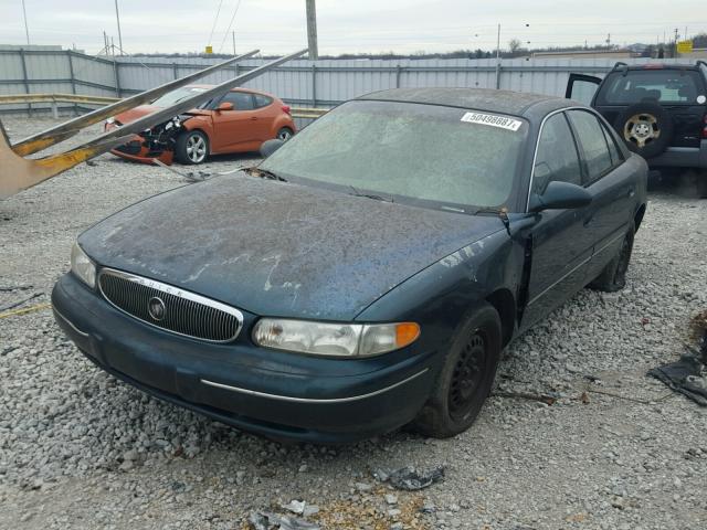 2G4WS52J5Y1140631 - 2000 BUICK CENTURY CU GREEN photo 2