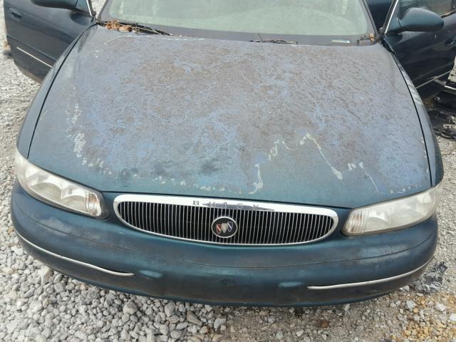 2G4WS52J5Y1140631 - 2000 BUICK CENTURY CU GREEN photo 7