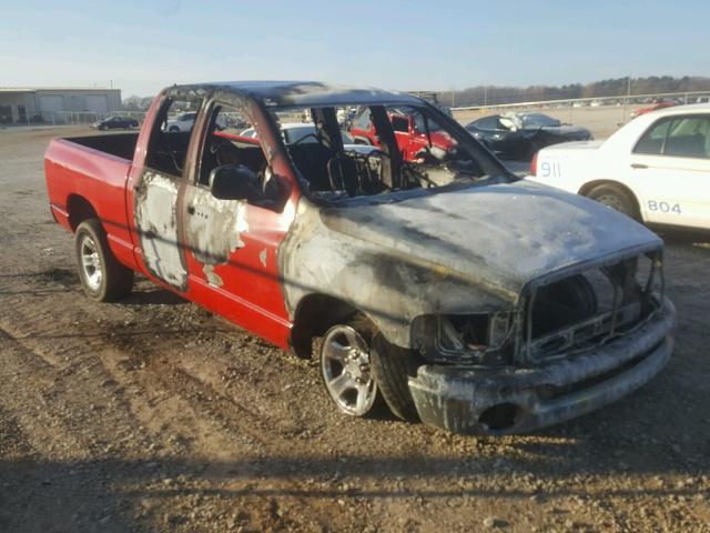 1D7HA18N63J604940 - 2003 DODGE RAM 1500 S RED photo 1