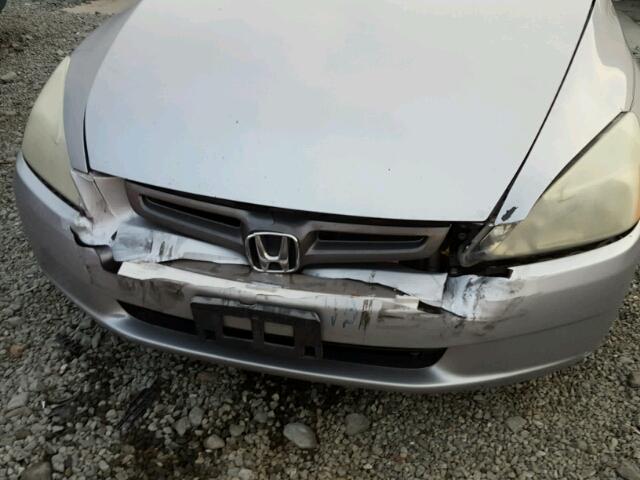 1HGCM66533A000162 - 2003 HONDA ACCORD EX SILVER photo 9