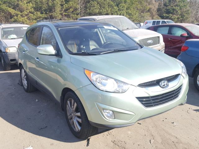 KM8JU3AC7BU145627 - 2011 HYUNDAI TUCSON GLS GREEN photo 1