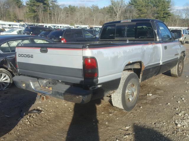 1B7HC16Z4WS591114 - 1998 DODGE RAM 1500 SILVER photo 4