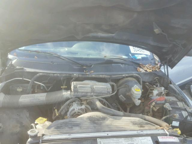 1B7HC16Z4WS591114 - 1998 DODGE RAM 1500 SILVER photo 7