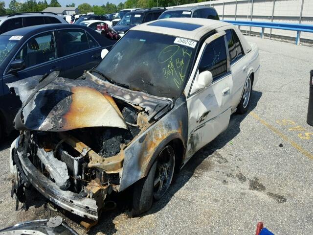 1G6KD57Y68U126781 - 2008 CADILLAC DTS WHITE photo 2