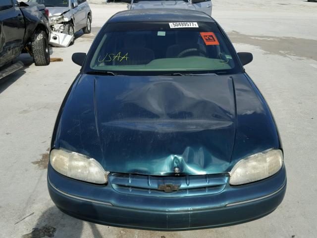 2G1WL52M3W9129579 - 1998 CHEVROLET LUMINA BAS მწვანე ფოტო 9