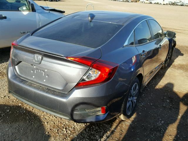 19XFC1F74GE022466 - 2016 HONDA CIVIC EXL GRAY photo 4