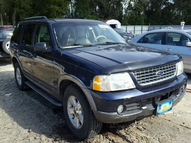 1FMZU63K83UA45286 - 2003 FORD EXPLORER X BLUE photo 1