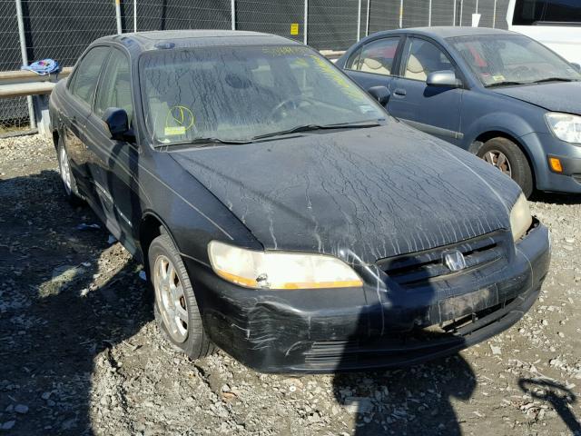 JHMCG56742C007592 - 2002 HONDA ACCORD SE BLACK photo 1