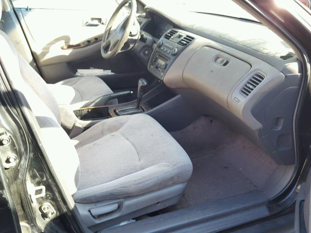 JHMCG56742C007592 - 2002 HONDA ACCORD SE BLACK photo 5