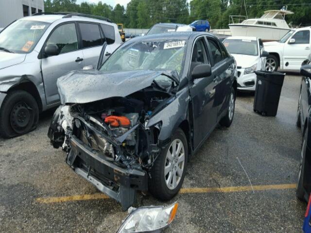 4T1BB46K88U045660 - 2008 TOYOTA CAMRY HYBR GRAY photo 2