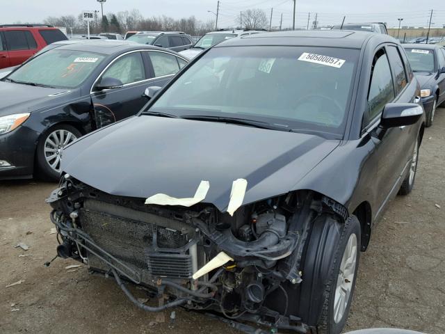 5J8TB1H20AA006056 - 2010 ACURA RDX BLACK photo 2