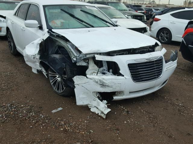 2C3CCABG5DH532919 - 2013 CHRYSLER 300 V6 WHITE photo 9