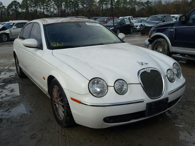 SAJWA01AX6FN59450 - 2006 JAGUAR S-TYPE WHITE photo 1