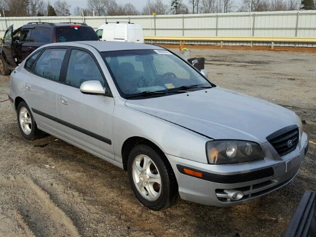 KMHDN56D34U114935 - 2004 HYUNDAI ELANTRA GL SILVER photo 1